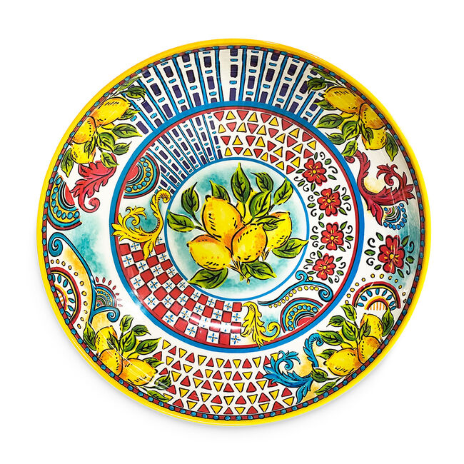 12" Pellaro Plastic Salad Bowl